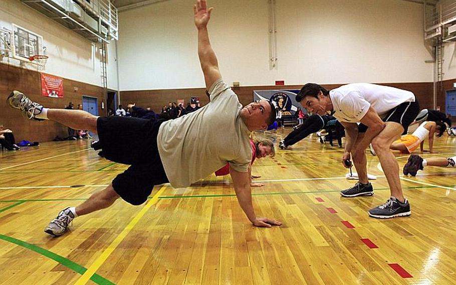 P90X star Tony Horton whips Yokota into shape Stars and Stripes